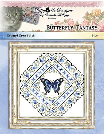 Butterfly Fantasy Blue